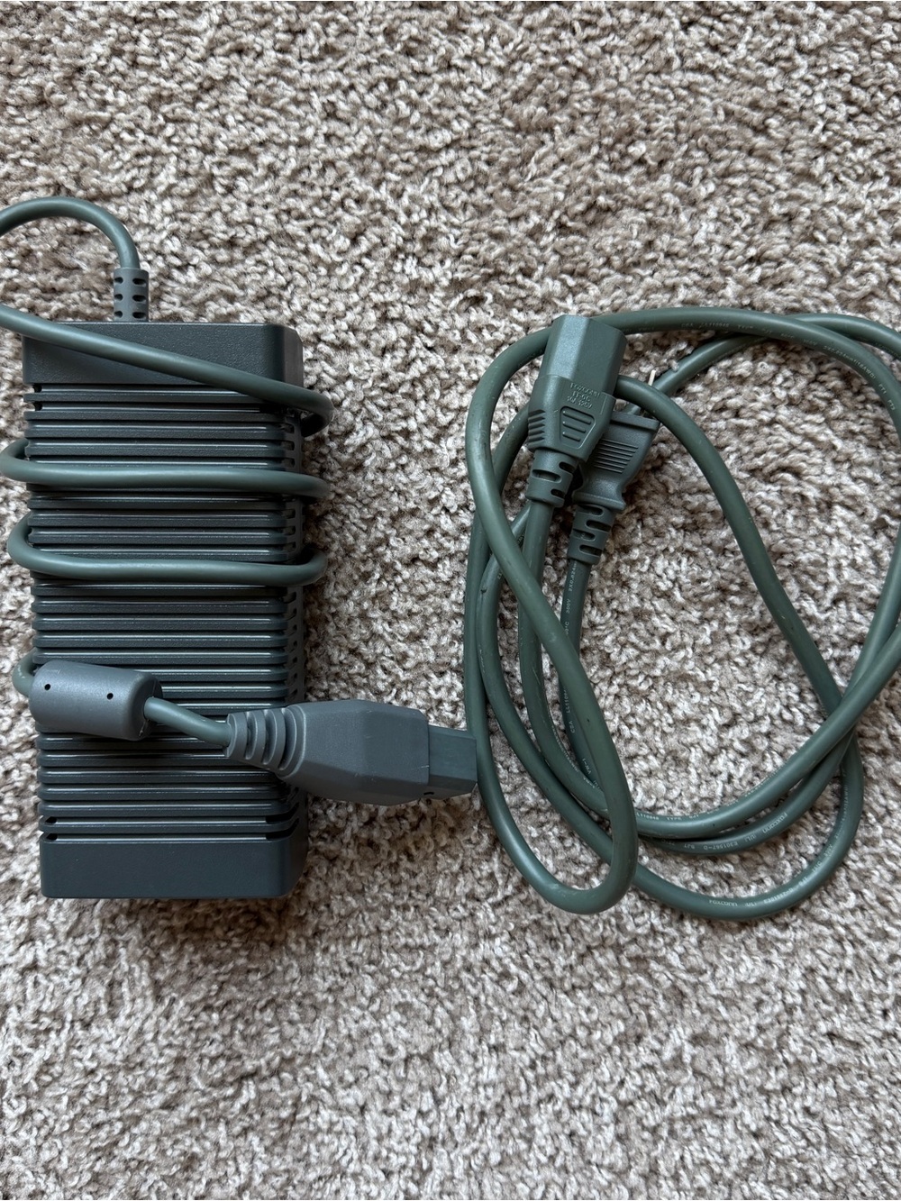 MICROSOFT XBOX 360 AC ADAPTER POWER BRICK CORD SUPPLY USED